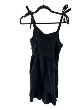 Old Navy 100% Cotton Tie Shoulder Cami Dress Size S